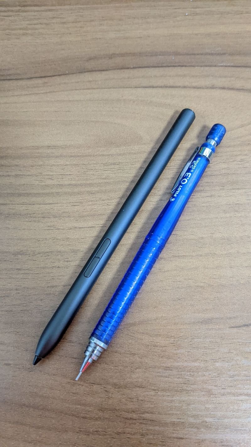 xiaomi smart pen シャーペンとの比較